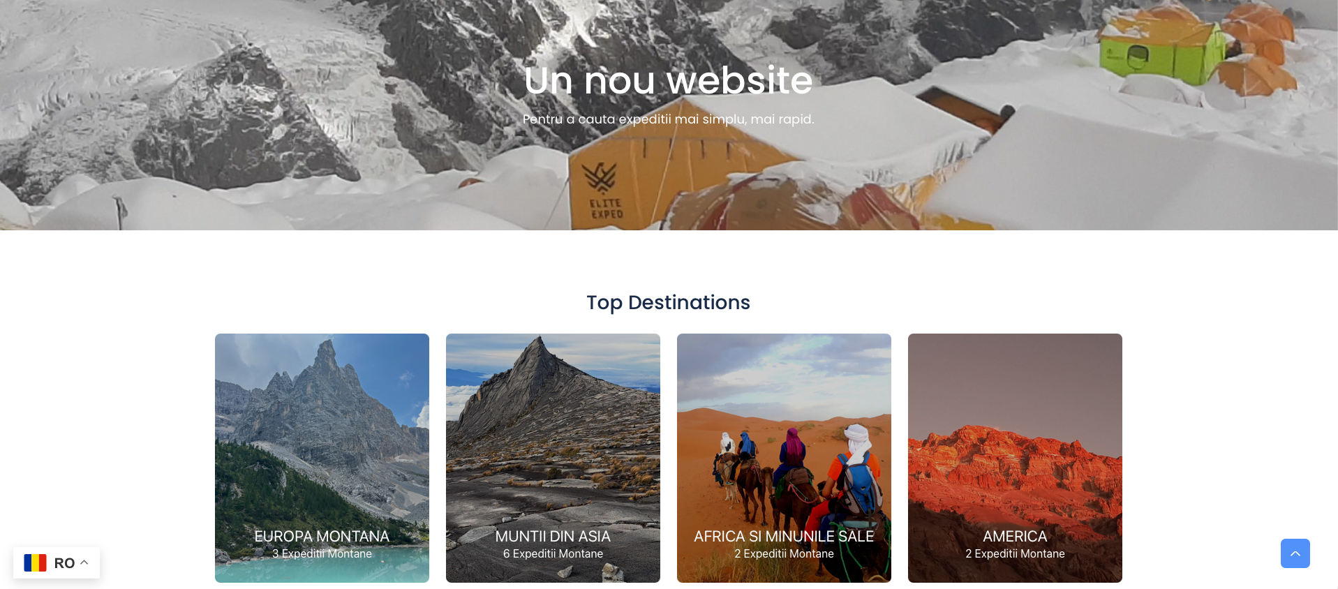 High Mountains - Site expediții montane